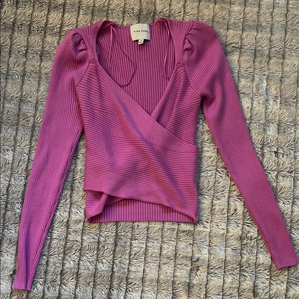 3/$15 Purple Sweater